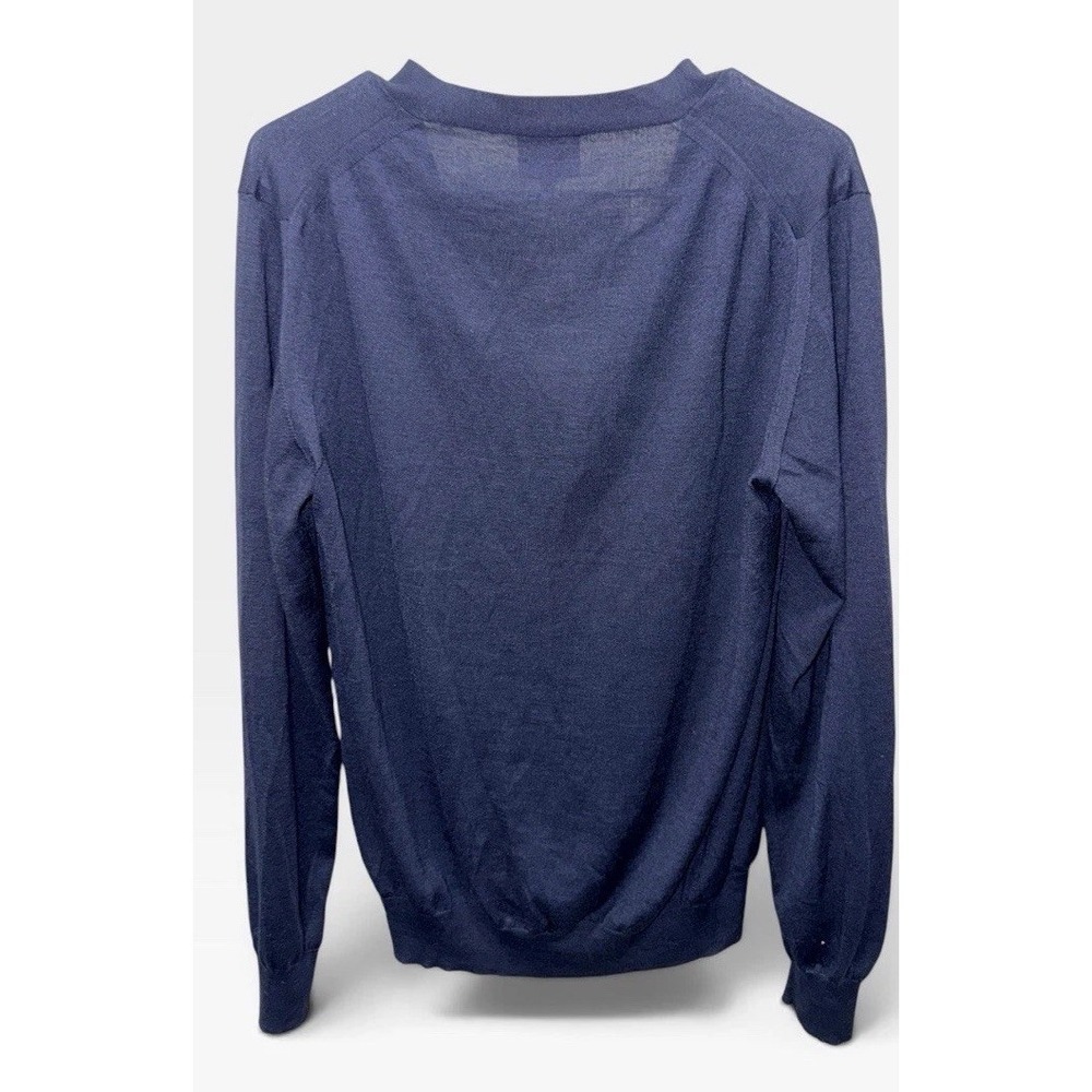 2016 Brioni Justin O'Shea Era Gothic Logo Knit Sweater Wool Silk Cashmere Sz 48 - Picture 8 of 16